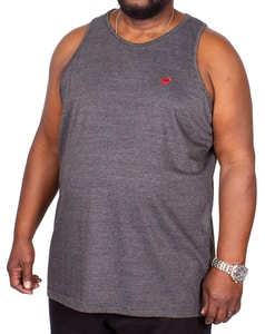 Bigdude Signature Tank Top Charcoal Tall