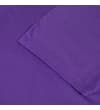 Thumbnail Close-up of the purple short sleeve hem.