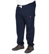 Bigdude navy sweatpants shown from an angled front view.