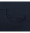 Thumbnail Close-up of the navy crew neckline.