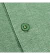 Thumbnail Close-up of the green placket button and textured fabric.