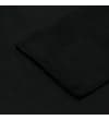 Thumbnail Close-up of the black long sleeve cuff seam.