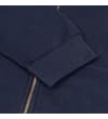 Thumbnail Close-up of the navy hoody ribbed cuff.