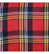 Thumbnail Close-up of pepper red tartan check fabric pattern.