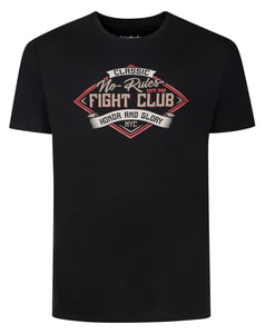 Bigdude Fight Club T-Shirt TALL Black