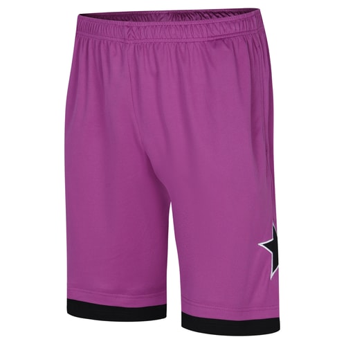 Bigdude Layered Basketball Shorts Black/Purple