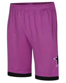 Bigdude Layered Basketball Shorts Black/Purple