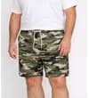 Thumbnail Khaki camo shorts shown worn from the front.