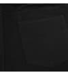 Thumbnail Close-up of black jeans back pocket stitching.