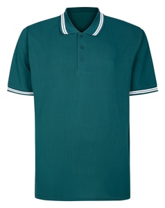 Bigdude Tipped Polo Shirt Green
