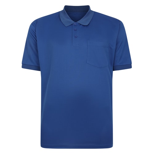 Bigdude Active Polo Shirt Deep Blue