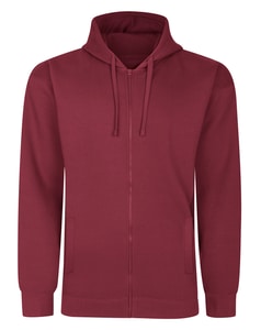 Bigdude Extra Heavy Full Zip Hoody Burgundy