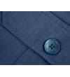 Thumbnail Close-up of a navy buttoned pocket flap.