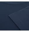 Thumbnail Close-up of the navy short sleeve and hem stitching.
