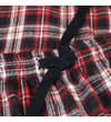Thumbnail Close-up of the pyjama trouser waistband with black drawstring.