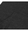 Thumbnail Charcoal hoody kangaroo pocket close-up.
