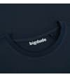 Thumbnail Close-up of navy crew neck with Bigdude label.