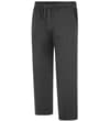 Thumbnail Charcoal open hem sweatpants, front view.