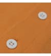 Thumbnail Close-up of apricot pique fabric and white placket buttons.