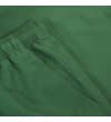Thumbnail Close-up of side hand pocket on dark green shorts.