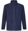 Thumbnail Bigdude navy fleece jacket front product shot.