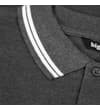 Thumbnail Close-up of the collar with white tipped stripe detail.