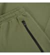 Thumbnail Close-up of khaki side pocket with black zip.