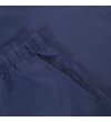 Thumbnail Close-up of navy swim shorts side pocket and waistband.