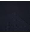 Thumbnail Close-up of navy diamond texture and pocket seam.