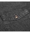 Thumbnail Close-up of chest pocket flap with marbled button.