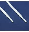 Thumbnail Close-up of white drawstring on deep blue fabric.