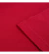 Thumbnail Close-up of short sleeve hem on crimson red polo.