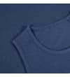 Thumbnail Close-up of navy tank top round neckline.