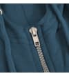 Thumbnail Close-up of hoody neckline, drawstrings and zip.