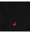 Thumbnail Black flap pocket with red antelope embroidery.