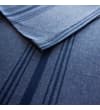 Thumbnail Close-up of sleeve hem and striped fabric detail.