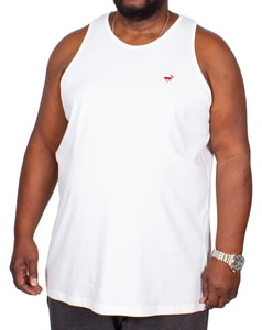 Bigdude Signature Tank Top White Tall