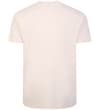 Thumbnail Pale pink plain crew neck T-shirt, back view.