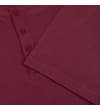 Thumbnail Burgundy short sleeve and three-button placket detail.