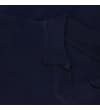 Thumbnail Close-up of the navy revere collar and V-neck.