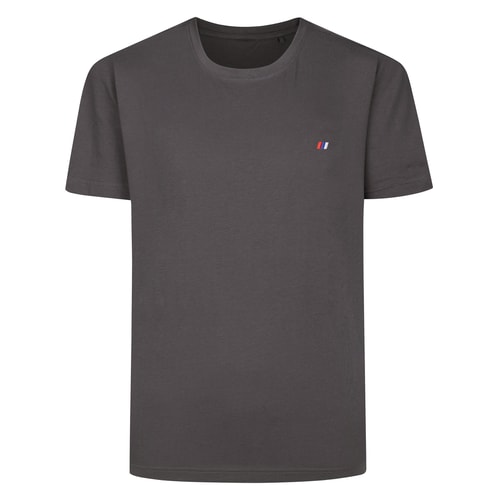 Front view of the stone T-shirt with chest logo.