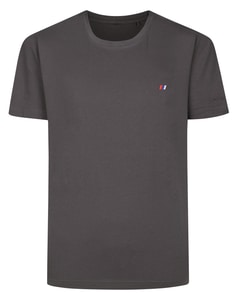 Bigdude Embroidered Logo T-Shirt Stone