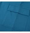 Thumbnail Close-up of the flap cargo pocket on petrol blue shorts.