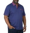 Thumbnail Midnight blue tall polo worn from front angled view.