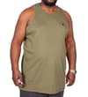 Thumbnail Khaki tank top shown from a slight front left angle.