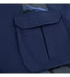 Thumbnail Close-up of navy cargo pocket with blue camo trim.