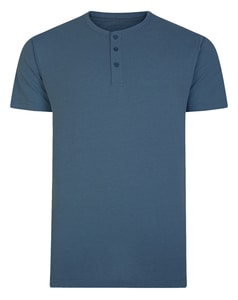 Bigdude Grandad T-Shirt Denim Marl