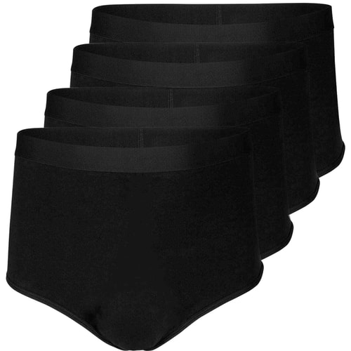 Bigdude 4 Pack Briefs Black