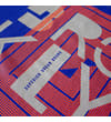 Thumbnail Close-up of the back Brooklyn graphic in orange and grey.