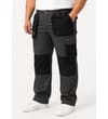 Thumbnail Work trousers worn on model, one hand in front pockets. Front view, slight angle.
